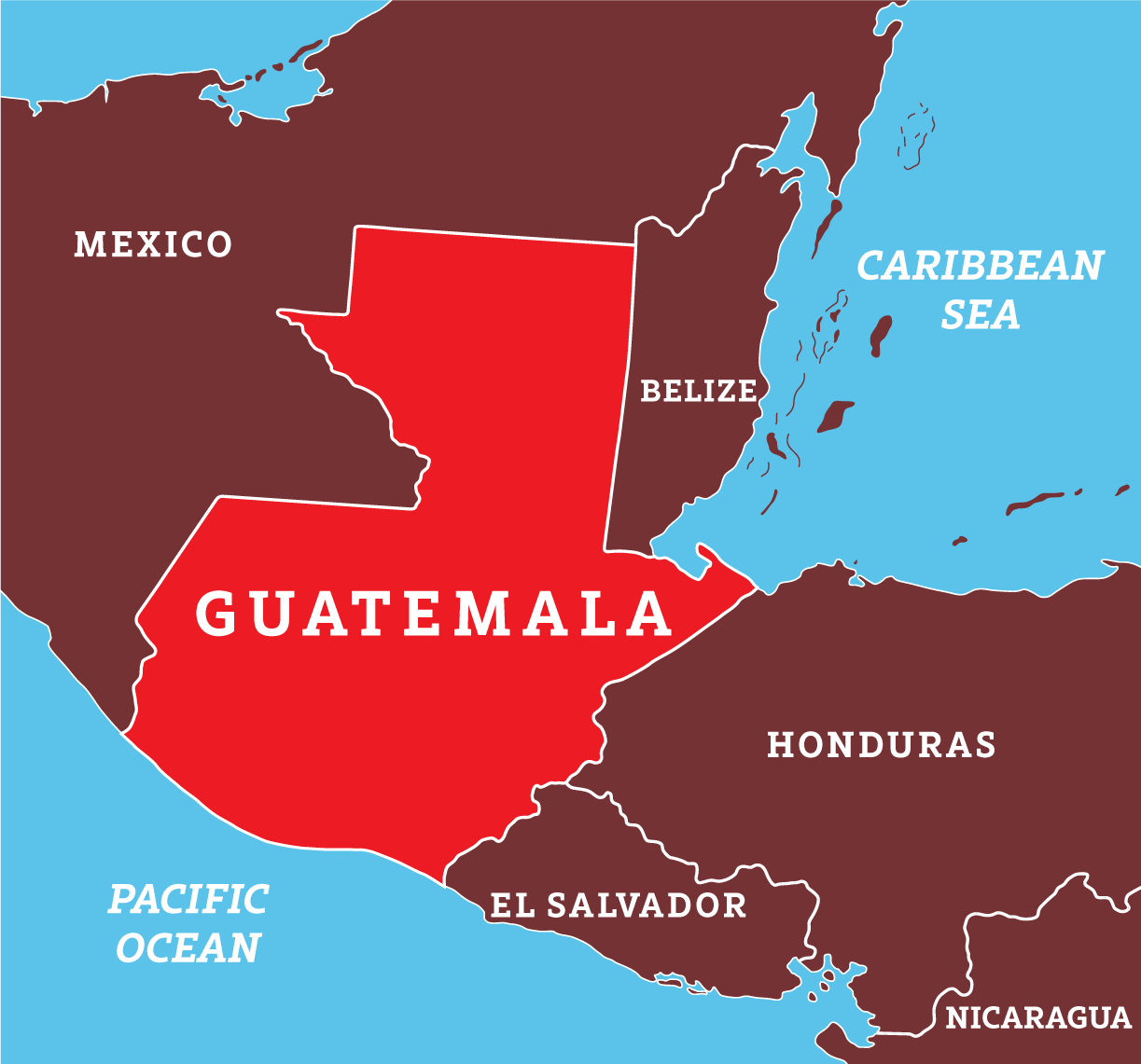 Guatemala Map Web 